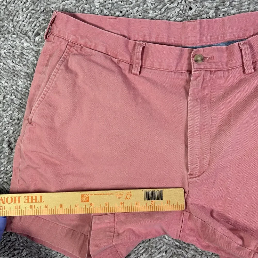 Polo Ralph Lauren Chino Shorts Men 38 Classic Fit 6 Inch Inseam Pink Preppy Golf